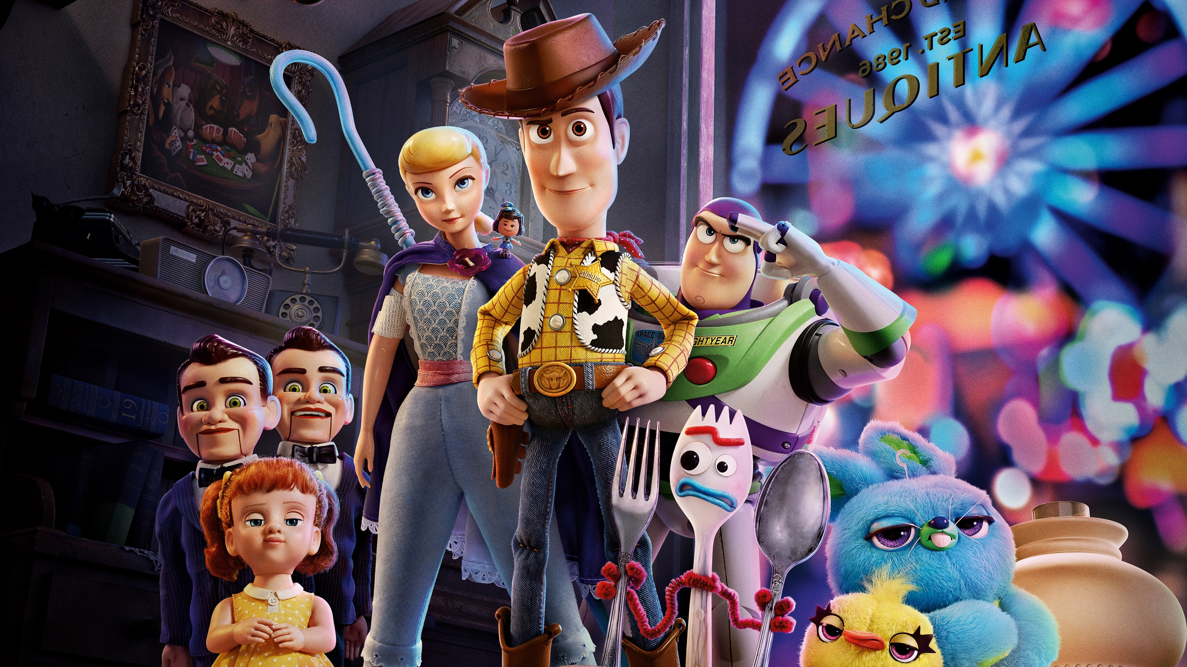 Toy Story 4 4k Ultra HD Wallpaper