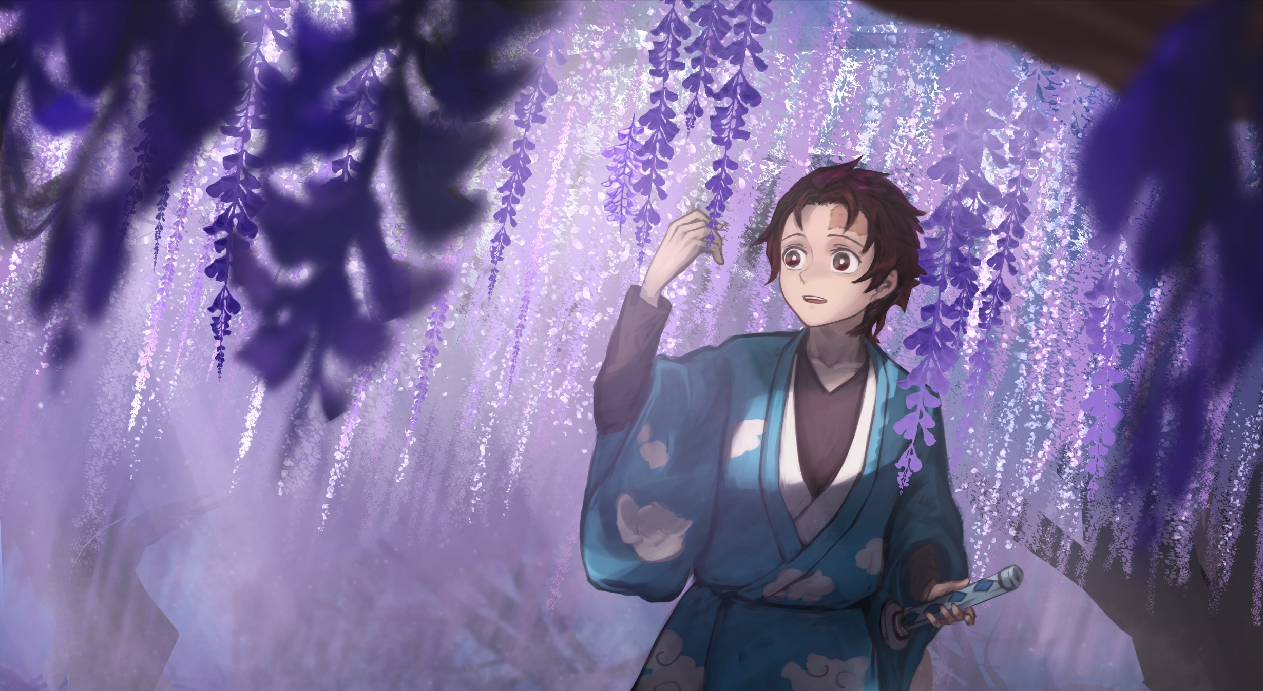 Download Tanjiro Kamado Anime Demon Slayer Kimetsu No Yaiba Hd Wallpaper By Aito