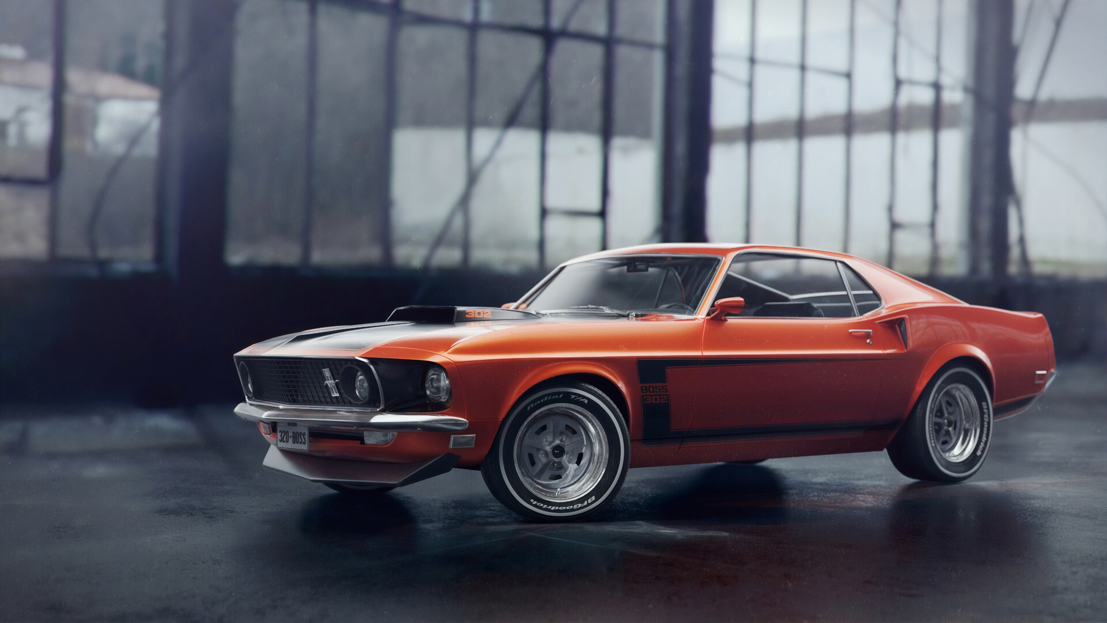 Ford Mustang Boss 302 4k Ultra Hd Wallpaper Background Image 3840x2160