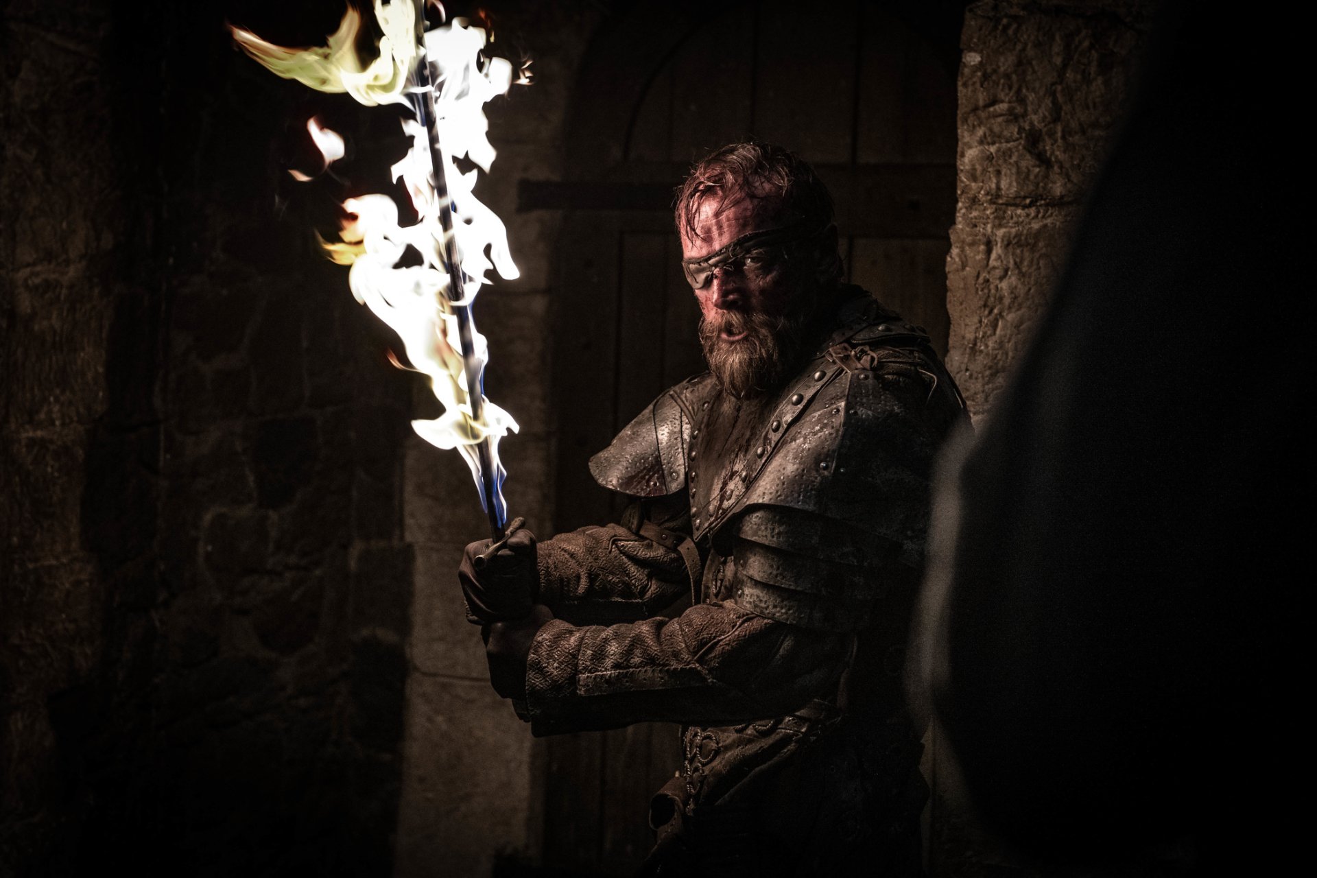 Download Richard Dormer Beric Dondarrion TV Show Game Of Thrones Fire Sword HD Wallpaper