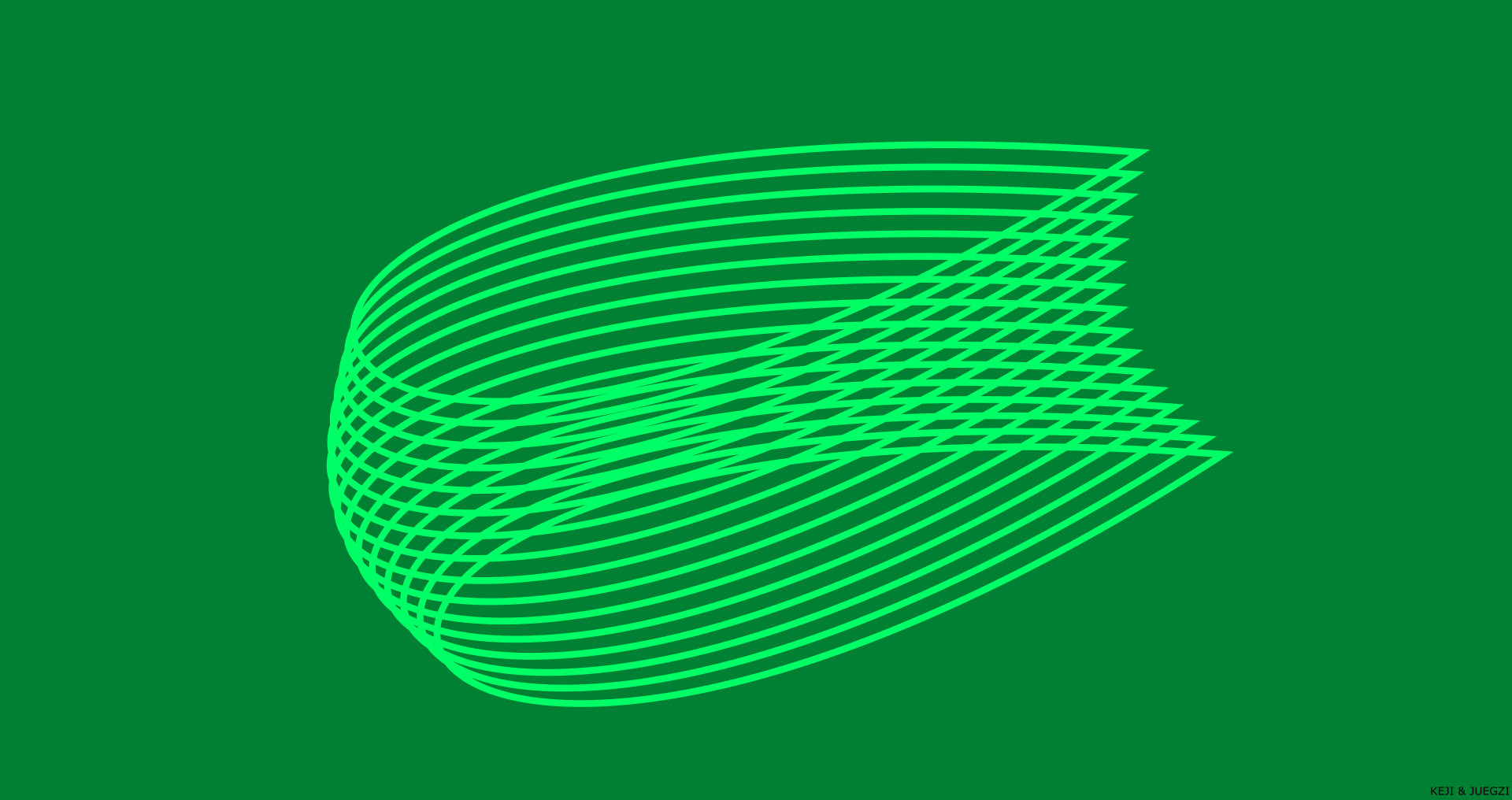 Download Lines Abstract Green Abstract Green 8k Ultra HD Wallpaper by KEJI