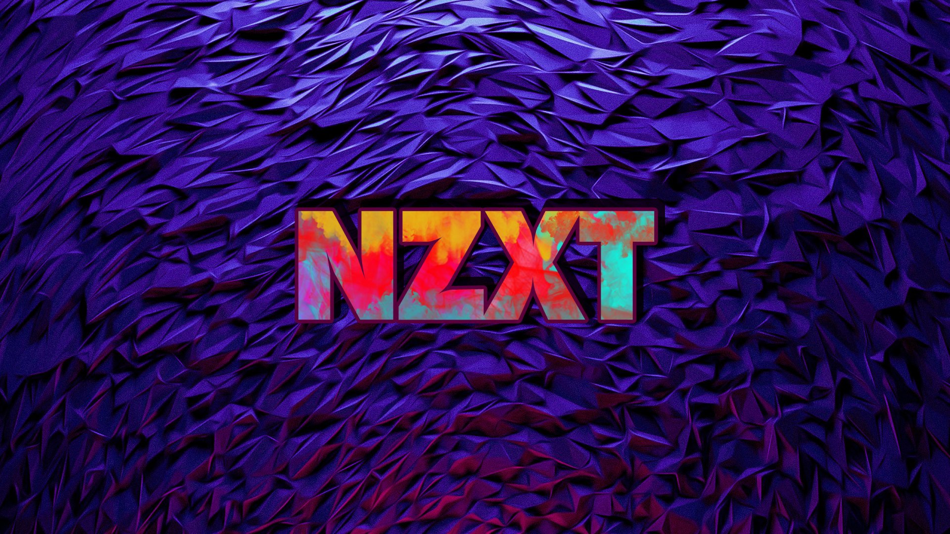 Download Violet Colors Technology NZXT HD Wallpaper