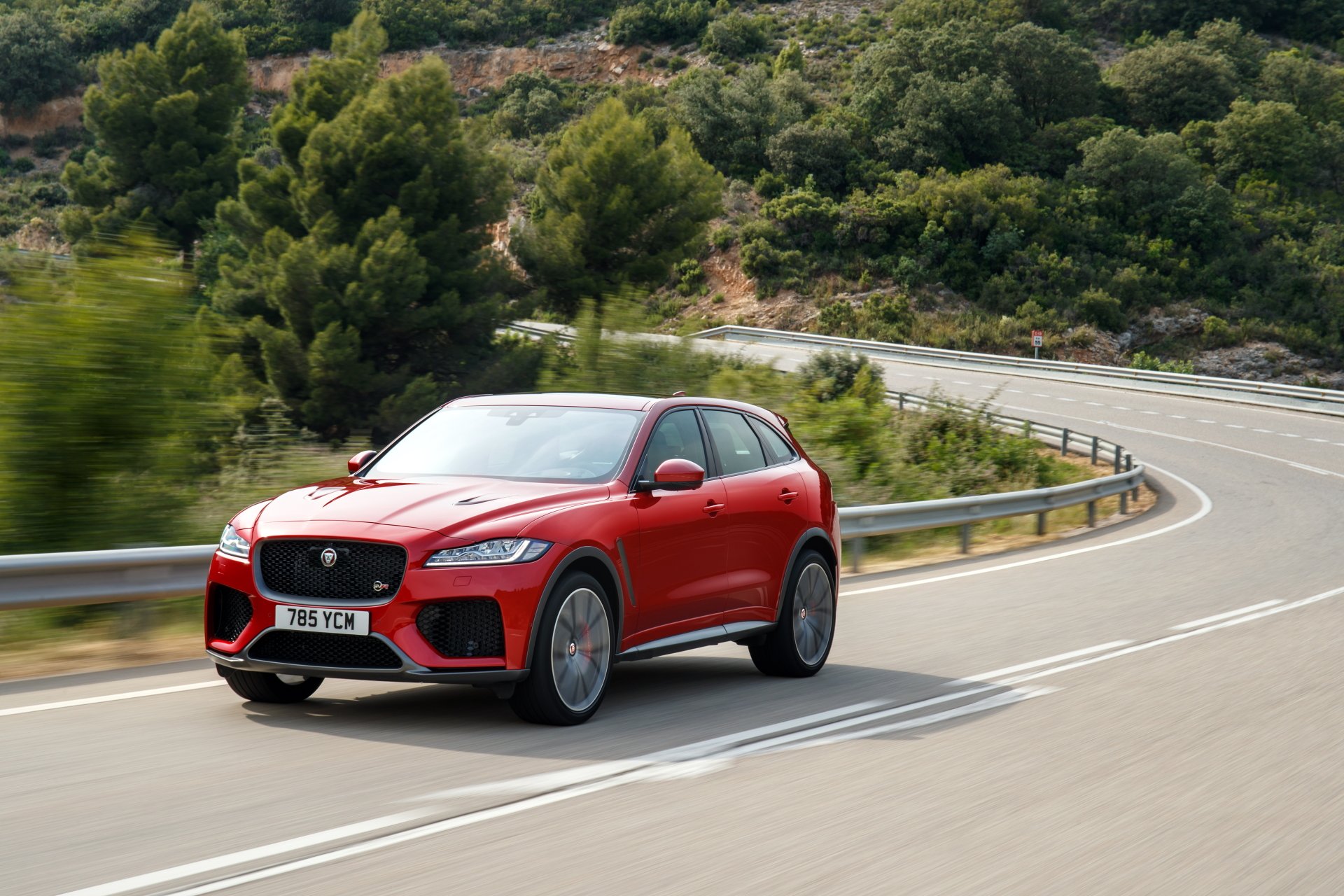 Download Jaguar (Car) SUV Car Vehicle Jaguar F-PACE 4k Ultra HD Wallpaper