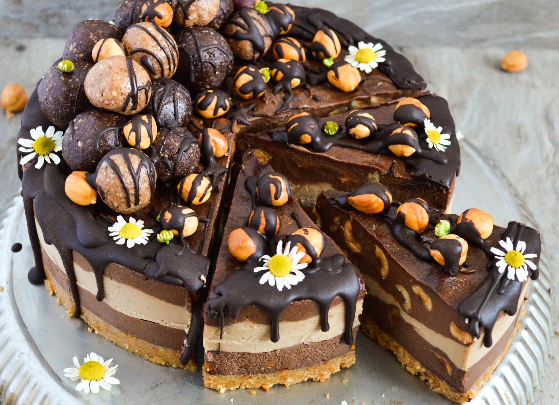 Download Pastry Dessert Chocolate Food Cake HD Wallpaper