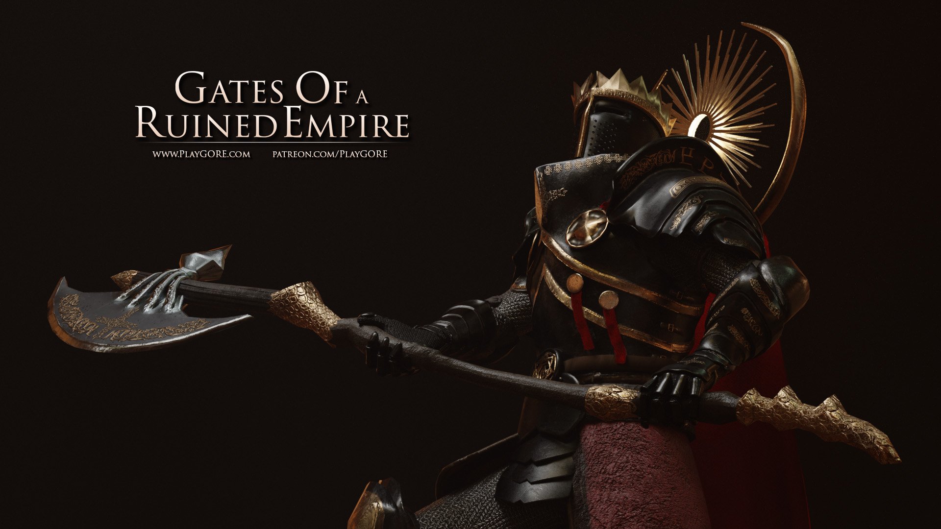 Download Video Game Gates Of A Ruined Empire HD Wallpaper by DO_Matt