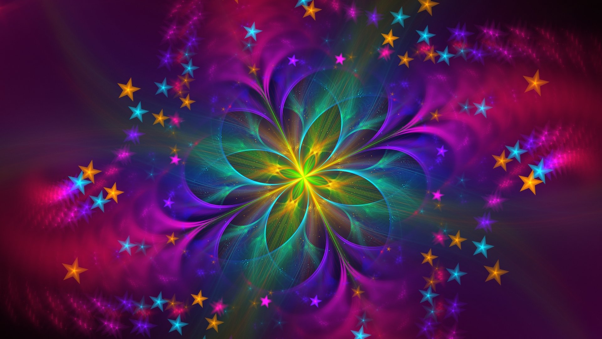 Download Star Colorful Abstract Colors 4k Ultra HD Wallpaper by Hypnoshot