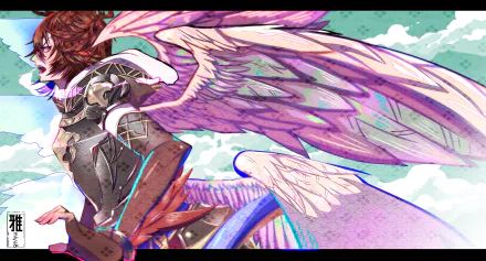 Sandalphon (Granblue Fantasy) Anime Granblue Fantasy HD Desktop Wallpaper | Background Image
