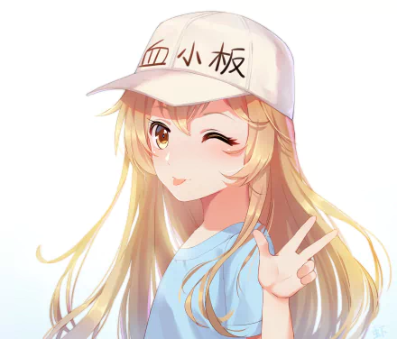 Platelet (Cells at Work!) Anime Cells at Work! HD Desktop Wallpaper | Background Image