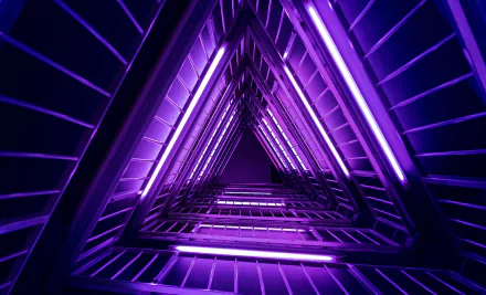 purple neon sign artistic neon HD Desktop Wallpaper | Background Image