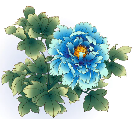 blue flower artistic flower HD Desktop Wallpaper | Background Image