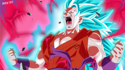  Goku SSB3 by Ramon Ferreira