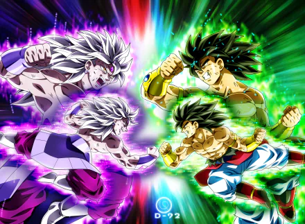 Kale (Dragon Ball) Ultra Instinct (Dragon Ball) Broly (Dragon Ball) Anime Dragon Ball Super HD Desktop Wallpaper | Background Image