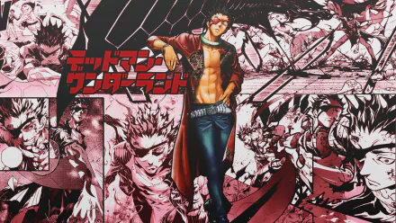 Kiyomasa Senji Anime Deadman Wonderland HD Desktop Wallpaper | Background Image