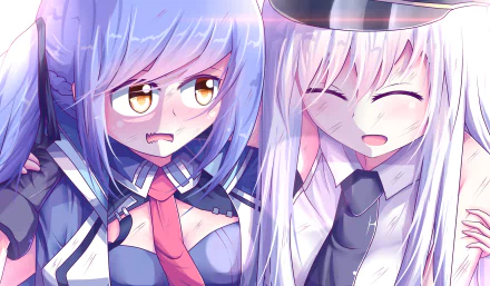 Enterprise (Azur Lane) Essex (Azur Lane) Anime Azur Lane HD Desktop Wallpaper | Background Image