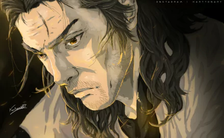 Miyamoto Musashi (Vagabond) Anime Vagabond HD Desktop Wallpaper | Background Image