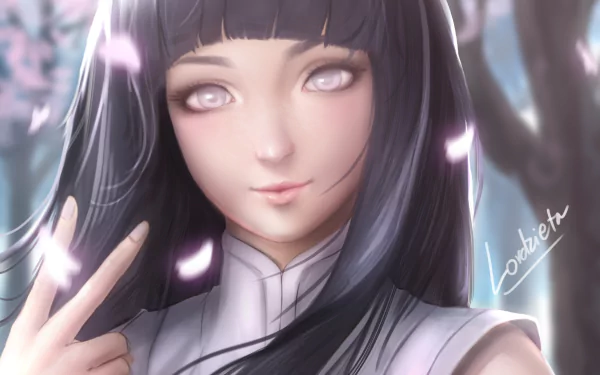 Byakugan (Naruto) Hinata Hyuga Anime Naruto HD Desktop Wallpaper | Background Image