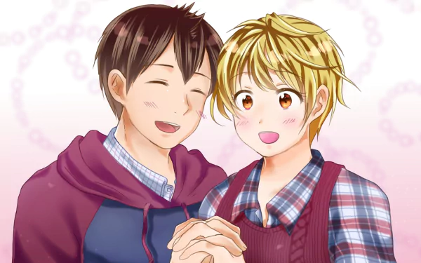 Eiichirō Maruo Natsu Takasaki Anime Baby Steps HD Desktop Wallpaper | Background Image