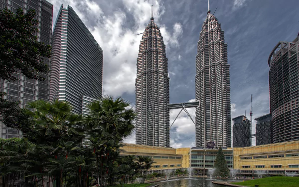city man made Petronas Towers HD Desktop Wallpaper | Background Image