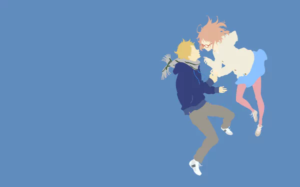 Mirai Kuriyama Akihito Kanbara Anime Beyond the Boundary HD Desktop Wallpaper | Background Image