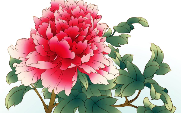 red flower artistic flower HD Desktop Wallpaper | Background Image