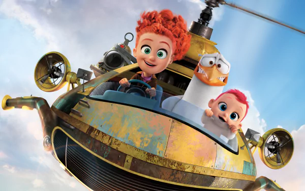 baby stork movie Storks HD Desktop Wallpaper | Background Image