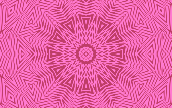 Abstract Kaleidoscope Pink HD Wallpaper | Background Image