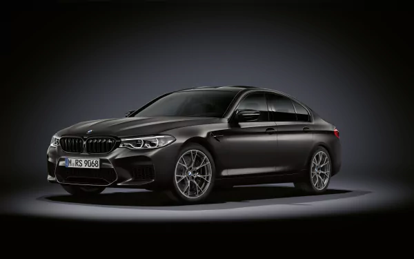 black car car BMW vehicle BMW M5 HD Desktop Wallpaper | Background Image