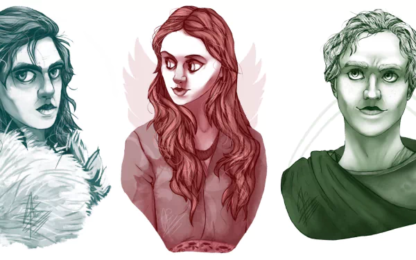 Sansa Stark Brienne Of Tarth Osha (Game Of Thrones) fantasy A Song of Ice and Fire HD Desktop Wallpaper | Background Image