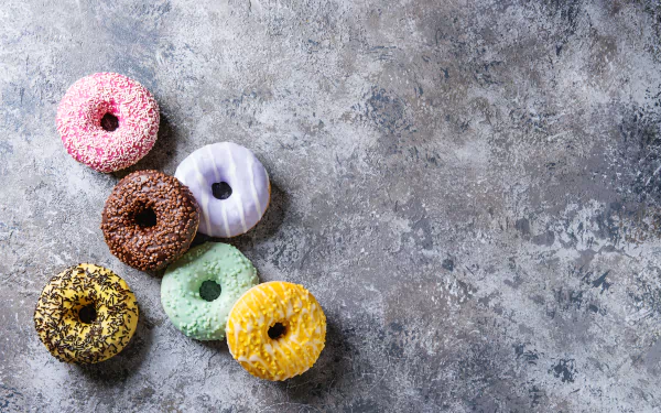 food doughnut HD Desktop Wallpaper | Background Image