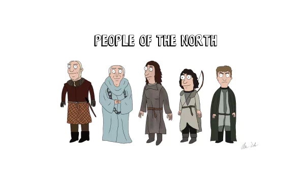 Jojen Reed Meera Reed Osha (Game Of Thrones) Maester Luwin TV Show Game Of Thrones HD Desktop Wallpaper | Background Image