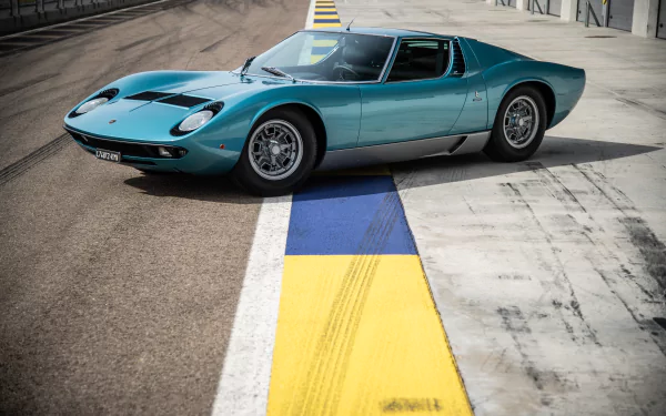 supercar car Lamborghini vehicle Lamborghini Miura HD Desktop Wallpaper | Background Image