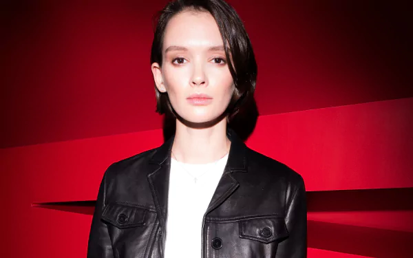 black hair brown eyes Russian actress woman Paulina Andreeva HD Desktop Wallpaper | Background Image