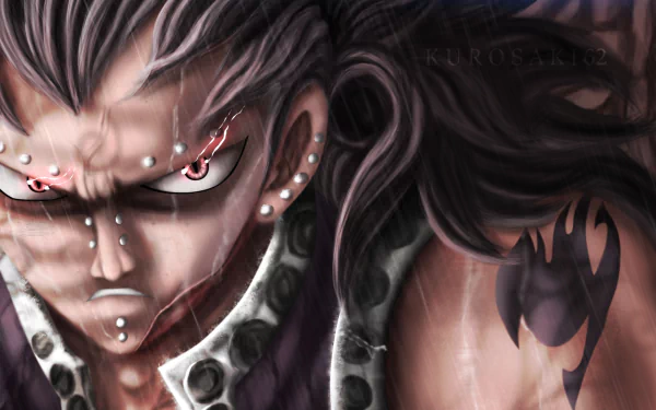 Gajeel Redfox Anime Fairy Tail HD Desktop Wallpaper | Background Image