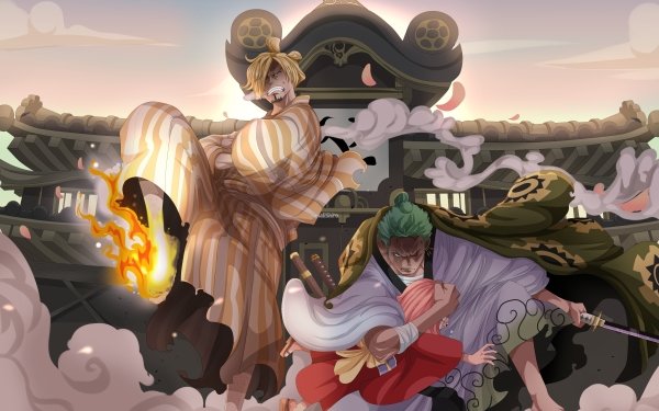 Anime One Piece Roronoa Zoro Sanji Toko HD Wallpaper | Background Image