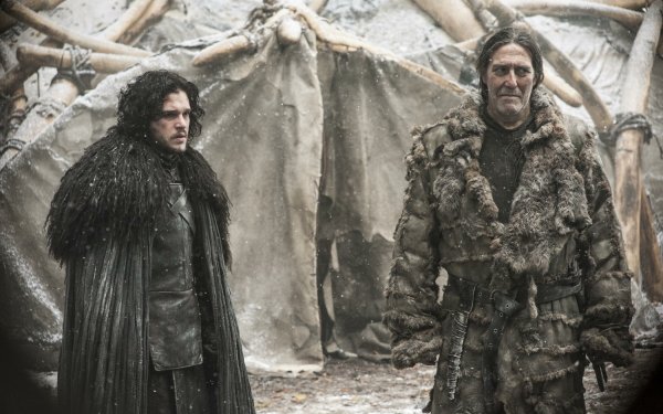 TV Show Game Of Thrones Mance Rayder Jon Snow Ciarán Hinds Kit Harington HD Wallpaper | Background Image