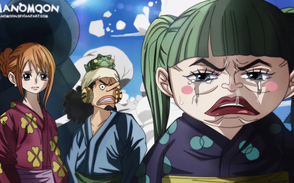 Usopp (One Piece) Nami (One Piece) Shinobu (One Piece) Anime One Piece HD Desktop Wallpaper | Background Image