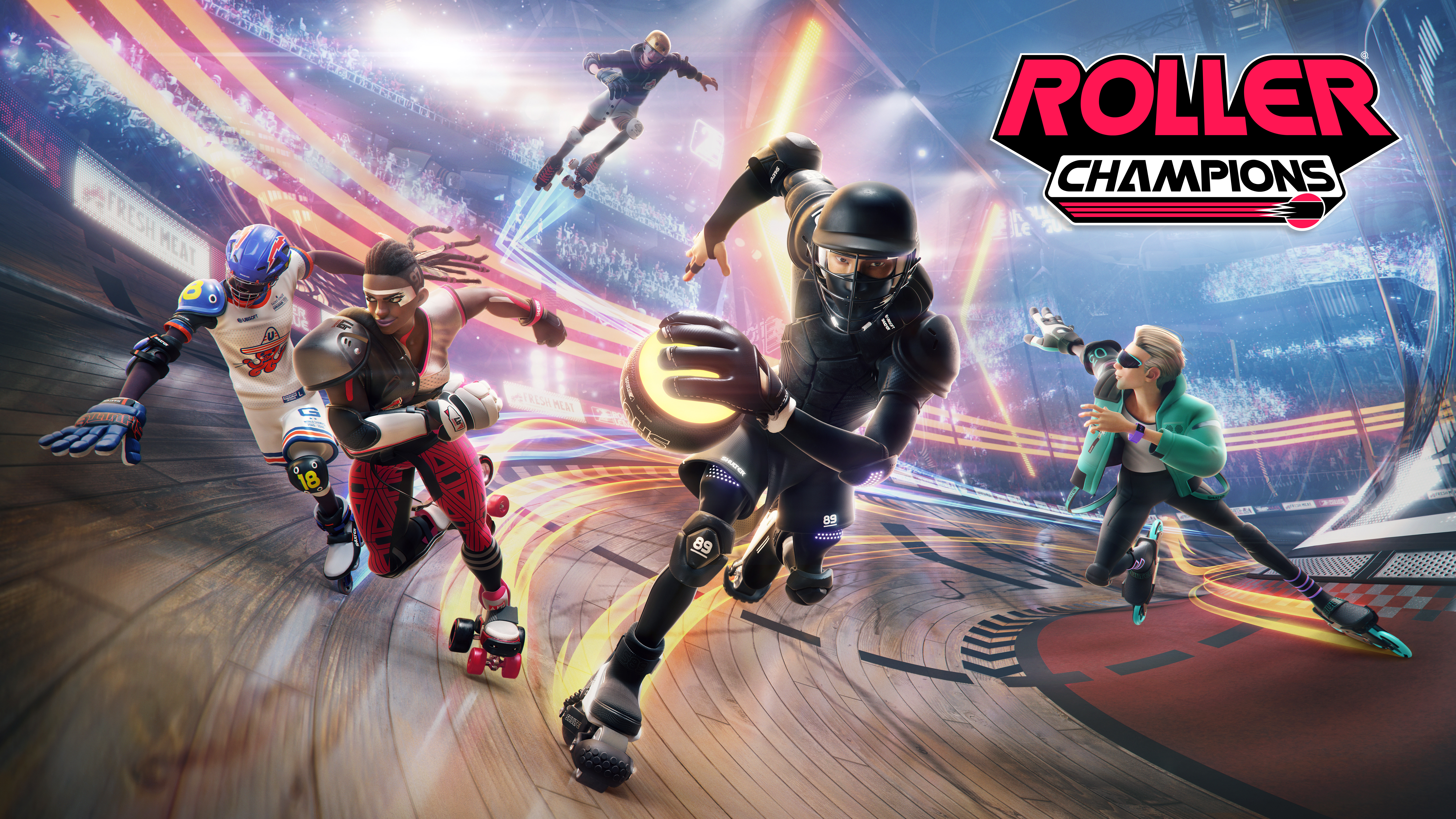 Video Game Roller Champions HD Wallpaper | Background Image