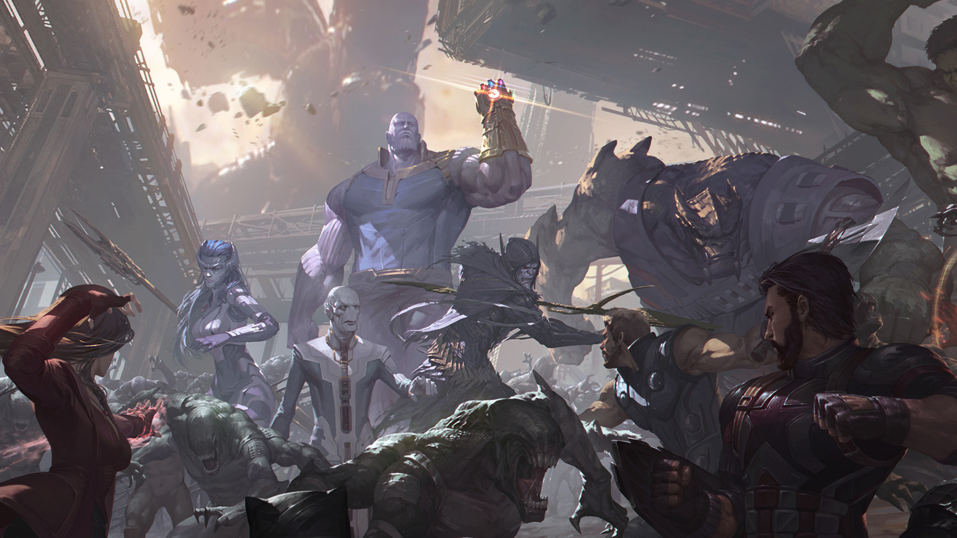 Movie Avengers: Infinity War HD Wallpaper by Lee J.P