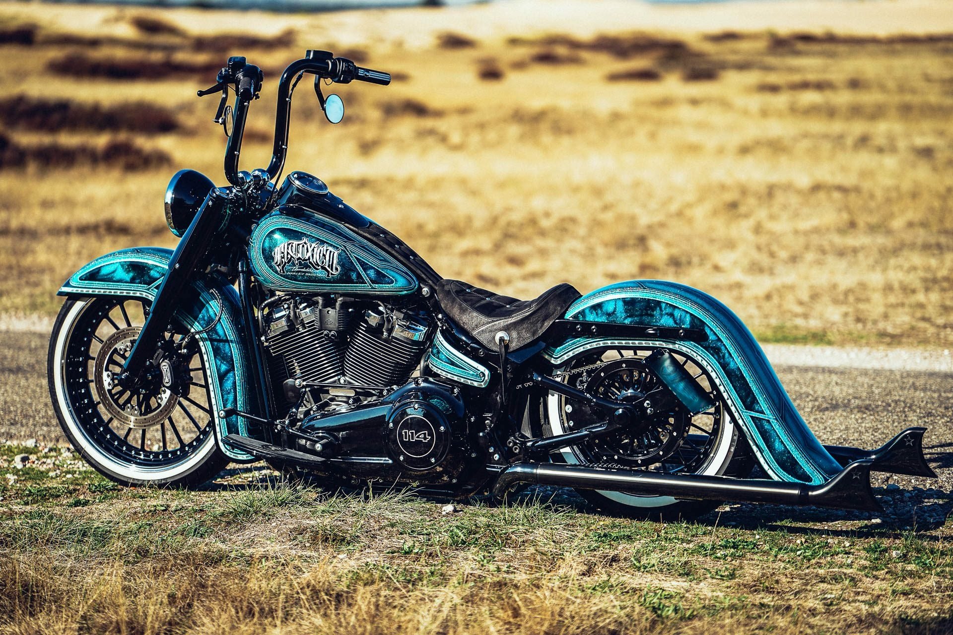 Download Thunderbike Customs Harley-Davidson Vehicle Custom Motorcycle