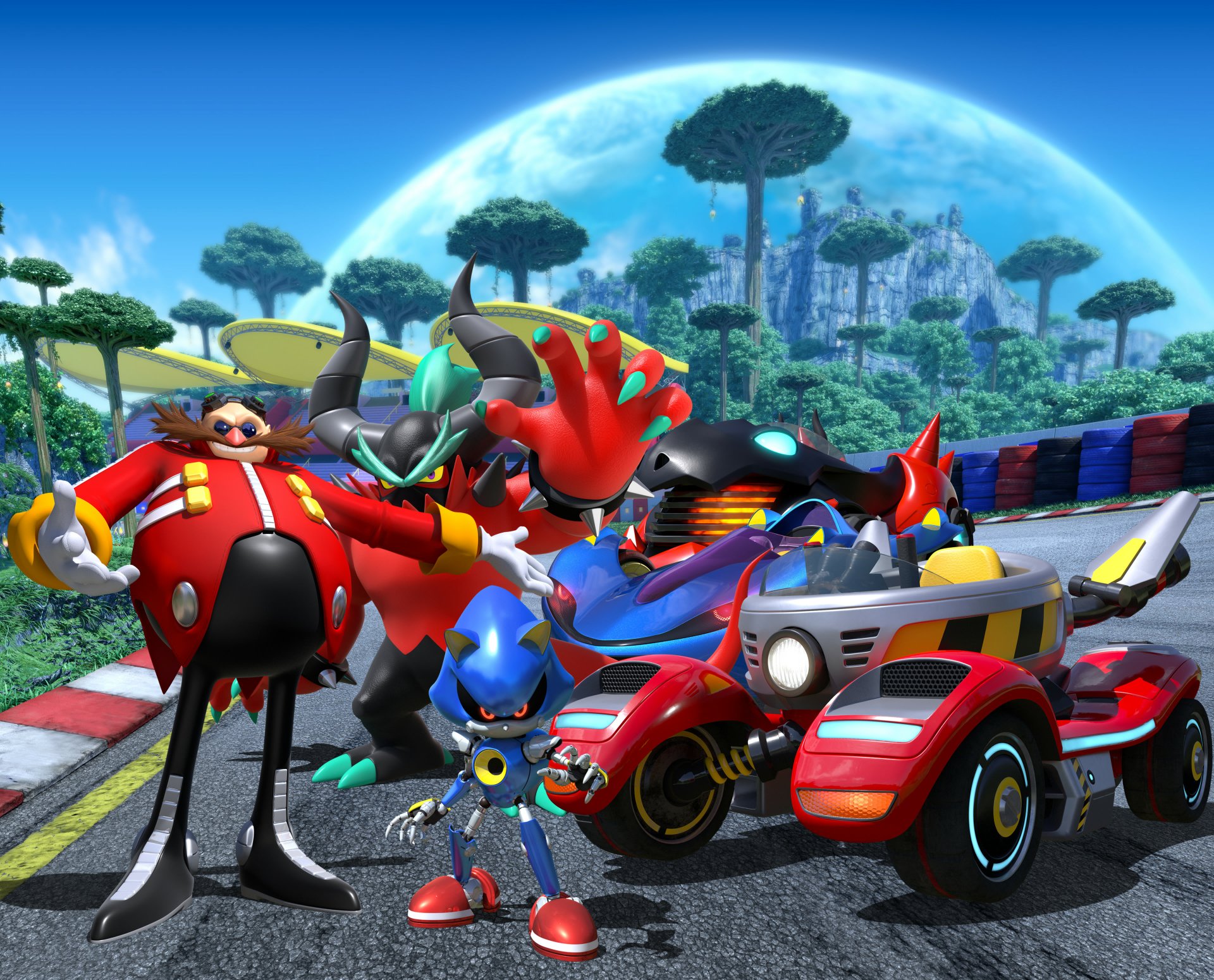 Download Video Game Team Sonic Racing 4k Ultra HD Wallpaper