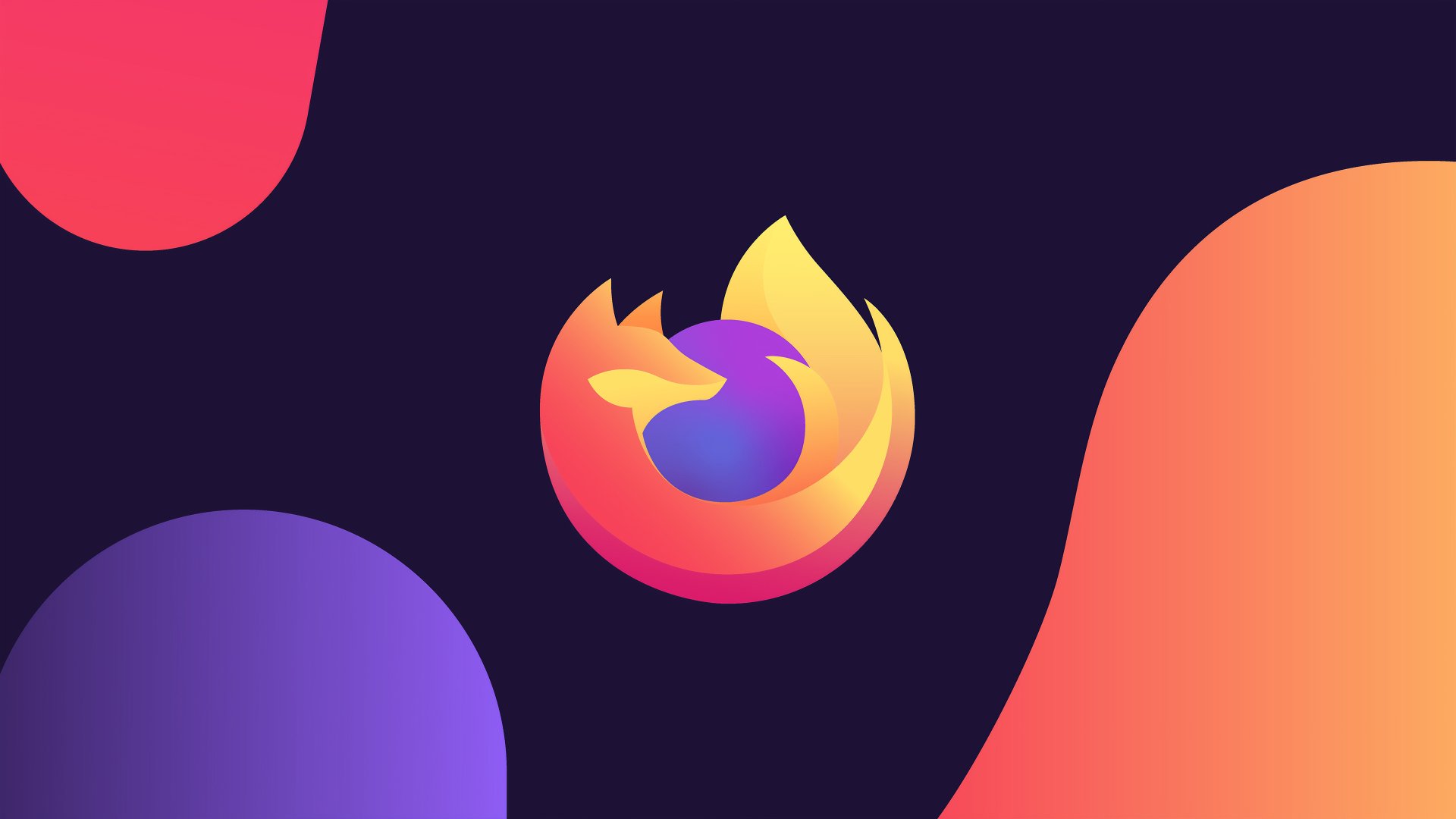 Download Logo Minimalist Technology FireFox 4k Ultra HD Wallpaper