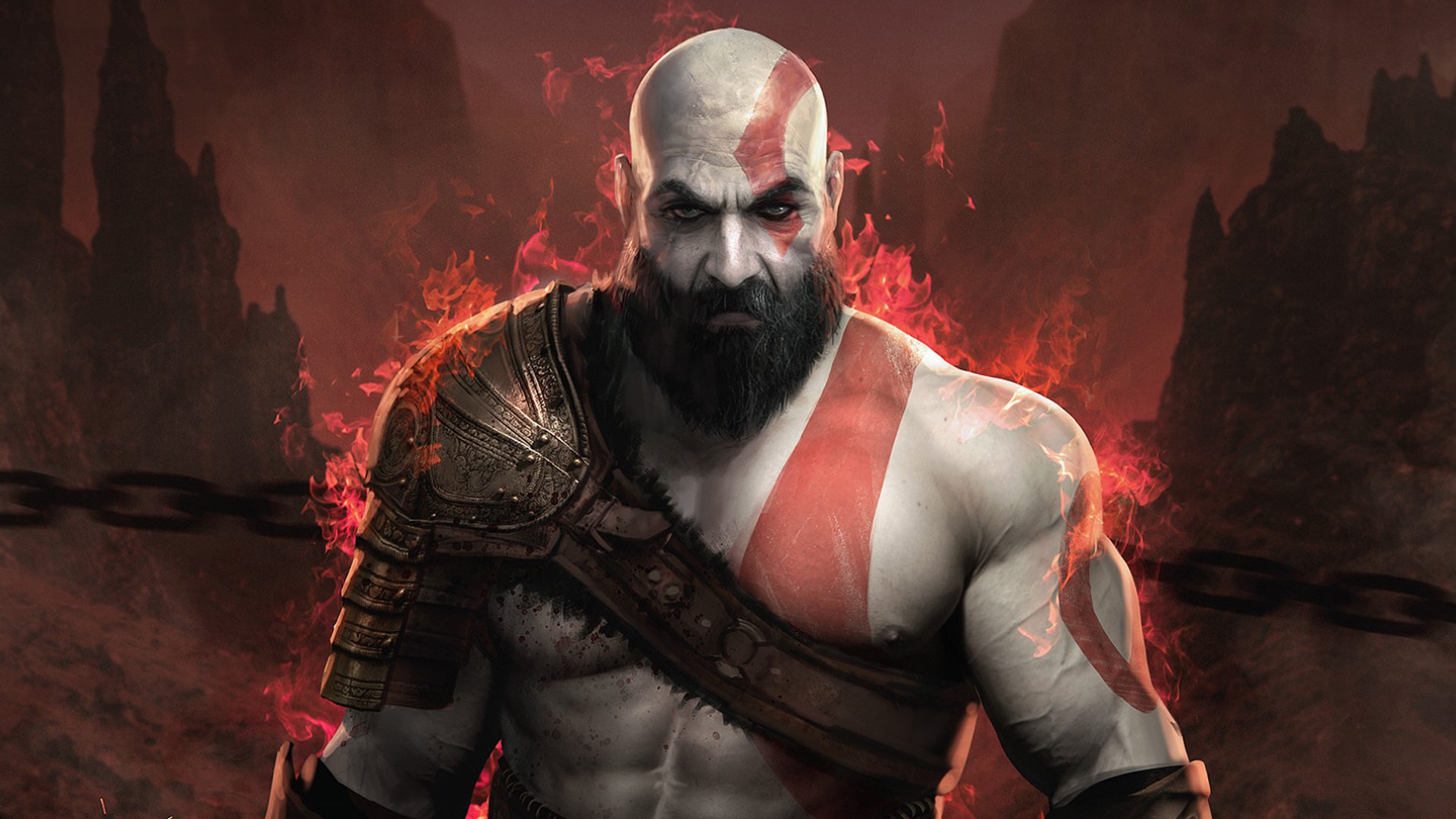 Download Kratos (God Of War) Video Game God Of War (2018) HD Wallpaper by Soufiane Idrassi