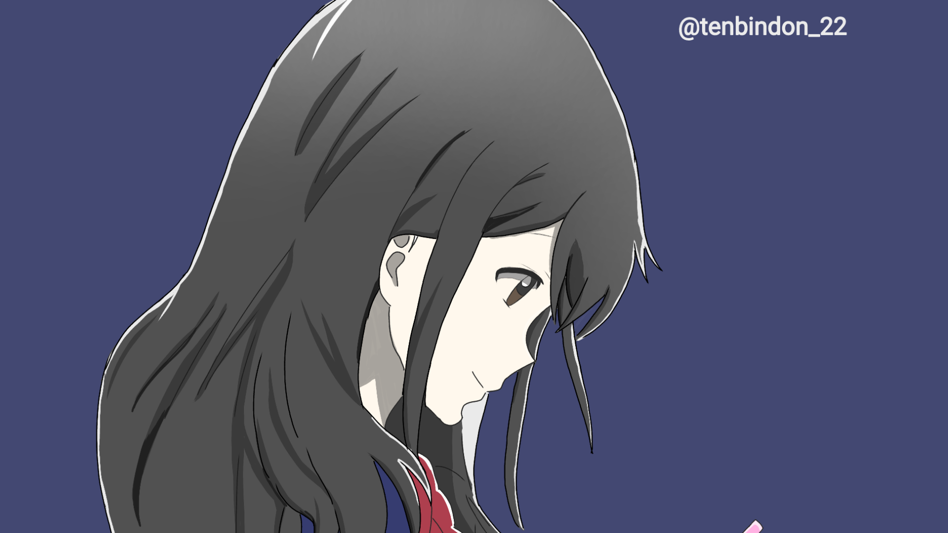 Download Akane Mizuno Anime Tsuki Ga Kirei HD Wallpaper