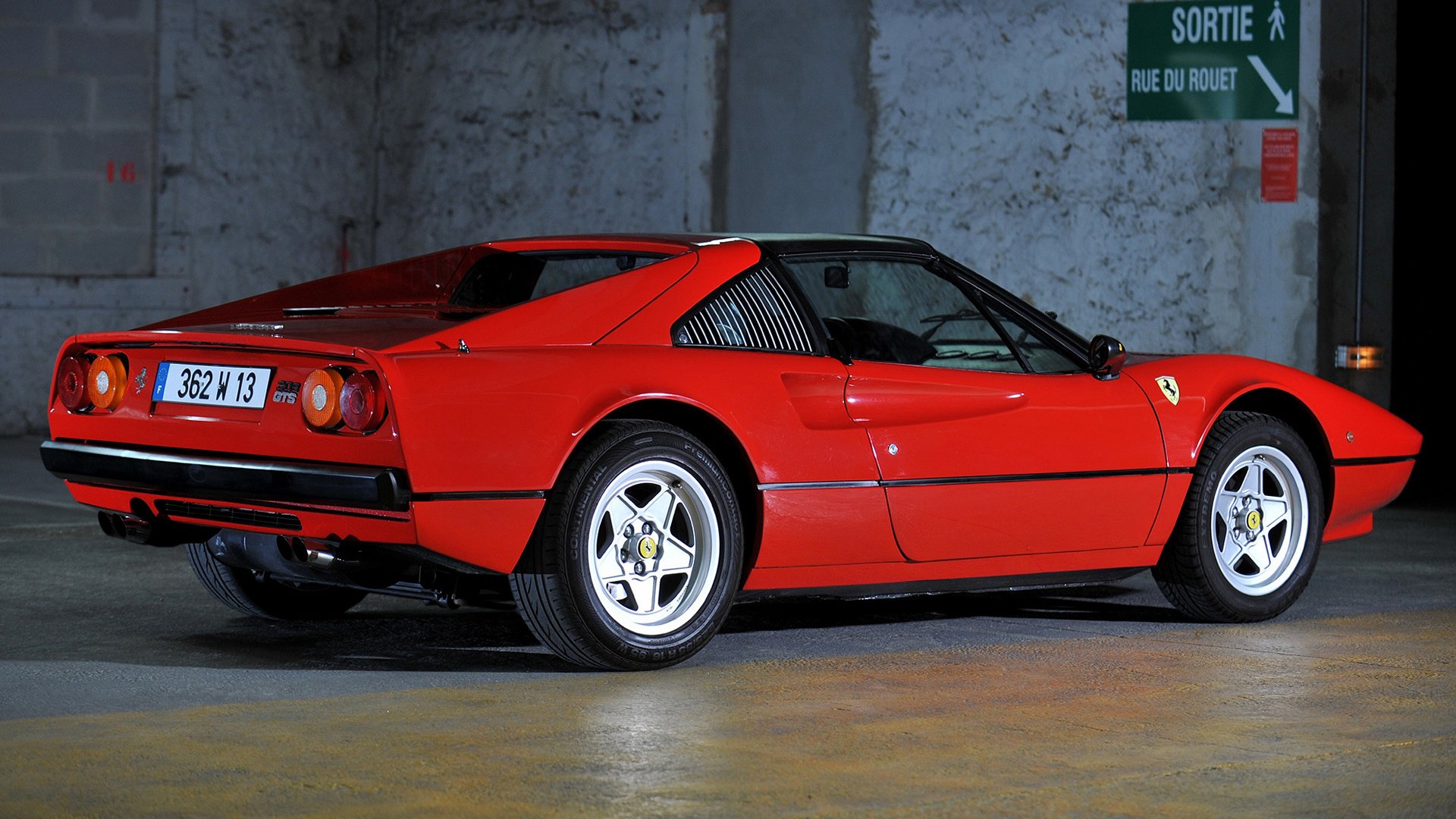 ferrari 308 gts black