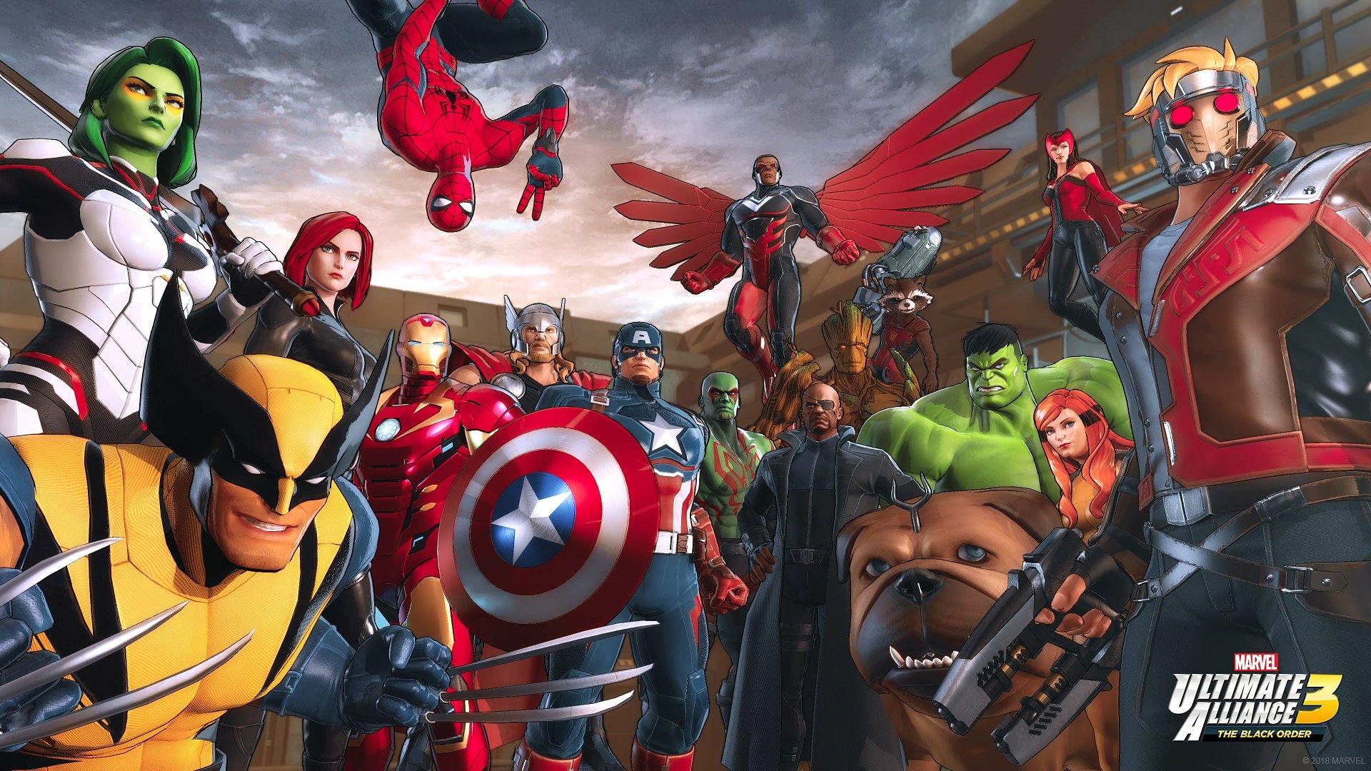 Download Video Game Marvel Ultimate Alliance 3: The Black Order 4k Ultra HD Wallpaper