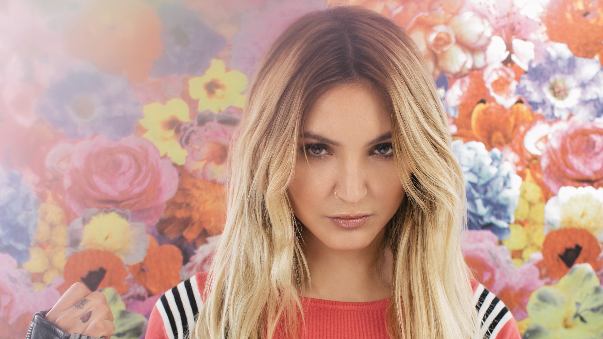 Download Face Blonde American Singer Music Julia Michaels HD Wallpaper