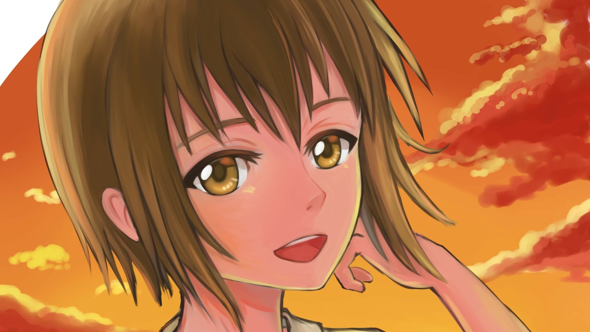 Download Sumire Souma Anime Sakurada Reset HD Wallpaper