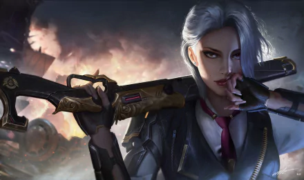 Ashe (Overwatch) video game Overwatch HD Desktop Wallpaper | Background Image