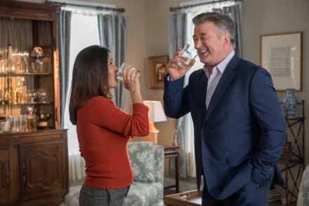 Alec Baldwin Salma Hayek movie Drunk Parents HD Desktop Wallpaper | Background Image