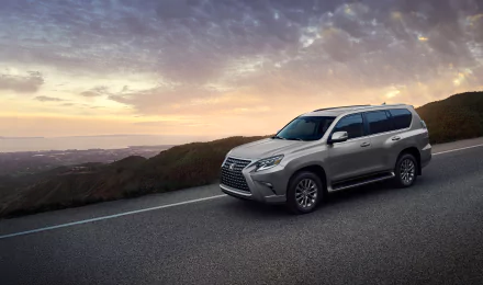 silver car SUV car Lexus Lexus GX vehicle Lexus GX 460 HD Desktop Wallpaper | Background Image